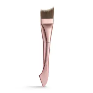 Sheer Beauty Ultra Thin Brush for Makeup & Skincare - Oval Shape with Fine Bristles for Flawless Application - Eco-Friendly Recycled Plastic
