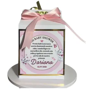 PERSONALIZED BABY SHOWER FAVOR BOX- CUSTOM PARTY GIFT BOX