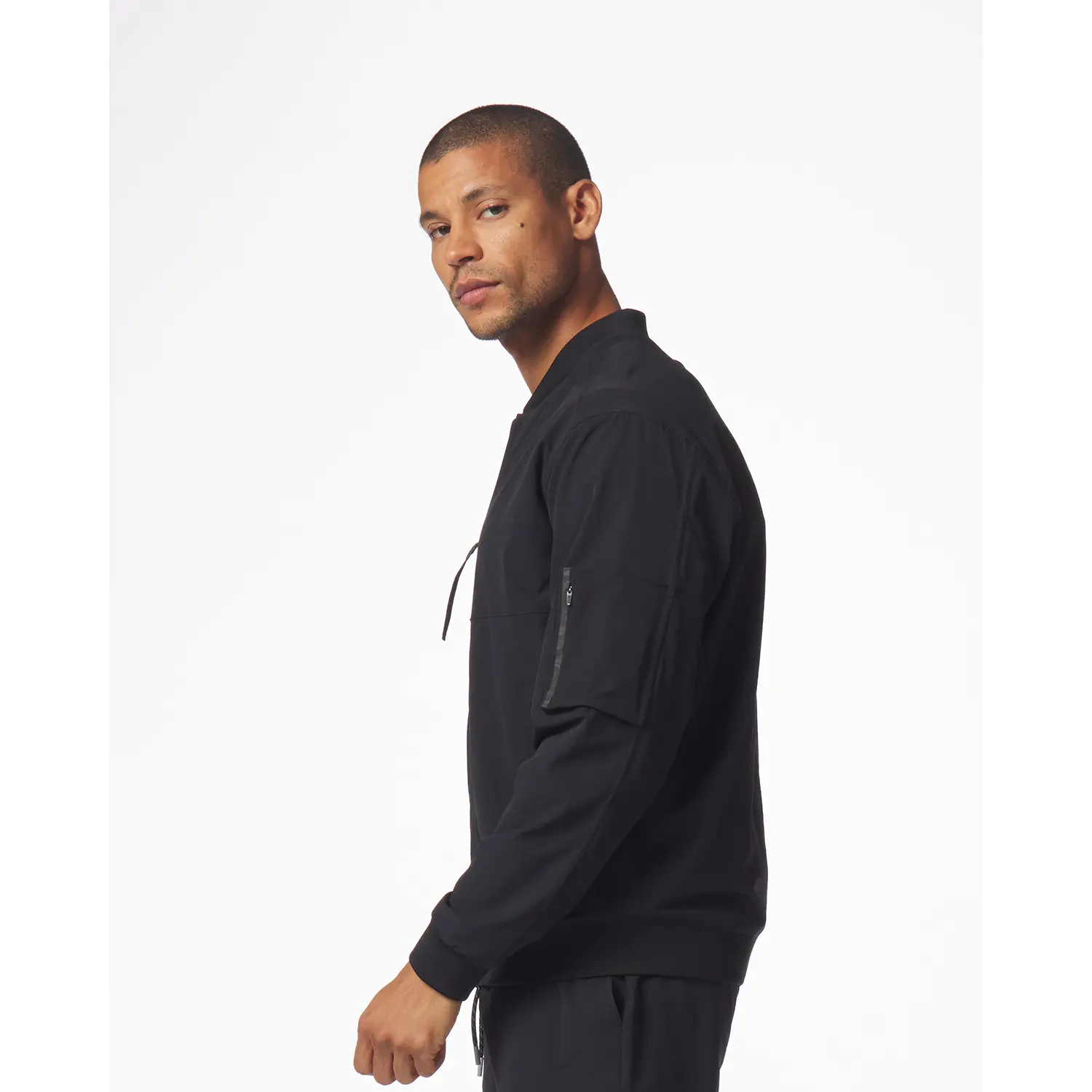 Carson Bomber Jacket Black, Small