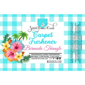 Bermuda Triangle Carpet Freshener Powder Fragrance Household