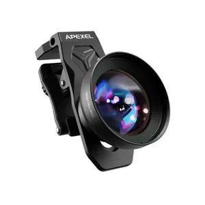 APEXEL HD 100mm Macro Lens + CPL for Phones, Nails, Jewelry, Plants, Insects