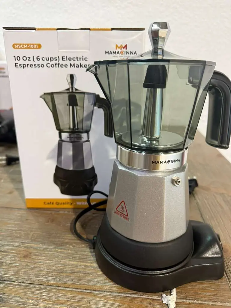 CAFETERA ESPRESSO 6 TAZAS