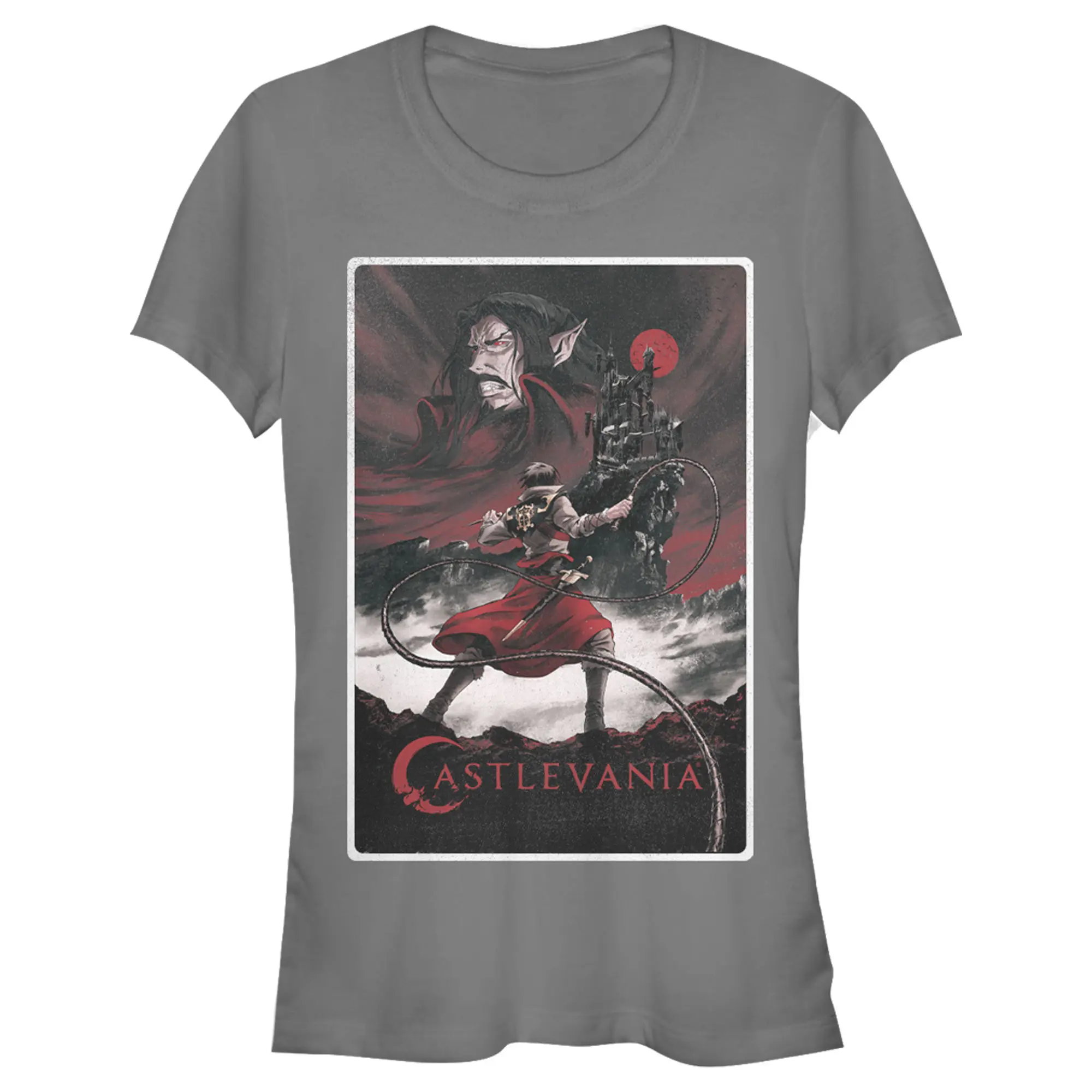 Juniors Womens Castlevania Classic Poster T-Shirt