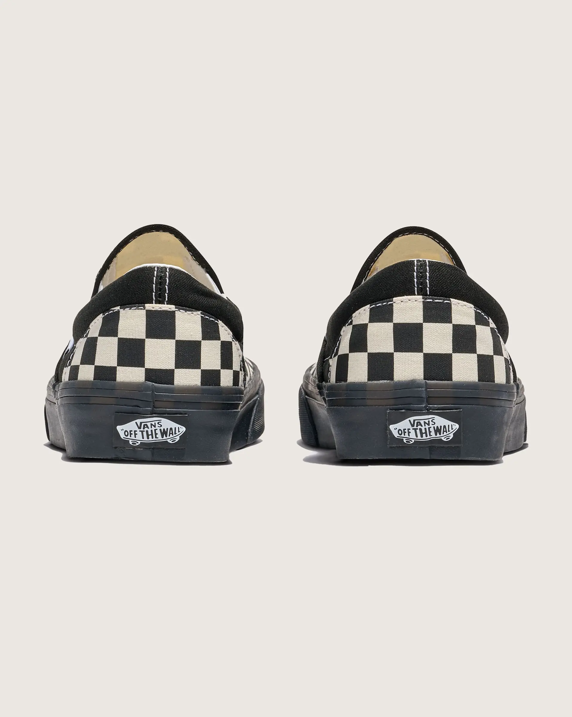 VANS Classic Slip-On Checkerboard Black/White Shoes Unisex Mens 5 Womens 6.5 Vans  main image 4