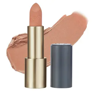 No7 Pro Artist Muse Matte Lipstick - Nourishing Lip Makeup with High-Impact Color - Long Lasting Lipstick with a Hydrating, Non-Sticky Formula - Modern Nude Chic (0.11 oz)