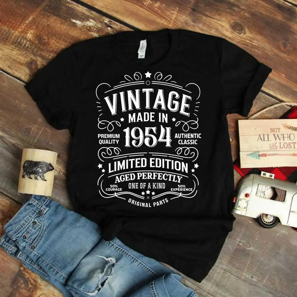 71st Birthday T-shirt 1954 Birthday Gifts For Men Women T-Shirt_1