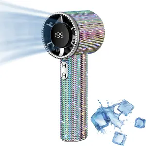 Outdoor Mini Fan USB Rechargeable, Large Capacity Battery, Long-Lasting Outdoor Cooling, Eliminate Summer Heat, Portable and Lightweight, Lithium Battery Fan, Portable Handheld Fan