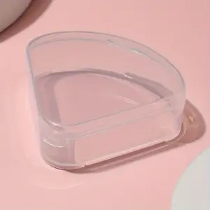 1PC Petal puff storage box, convenient travel storage box for beauty puffs, Makeup Storage Box, Makeup Container