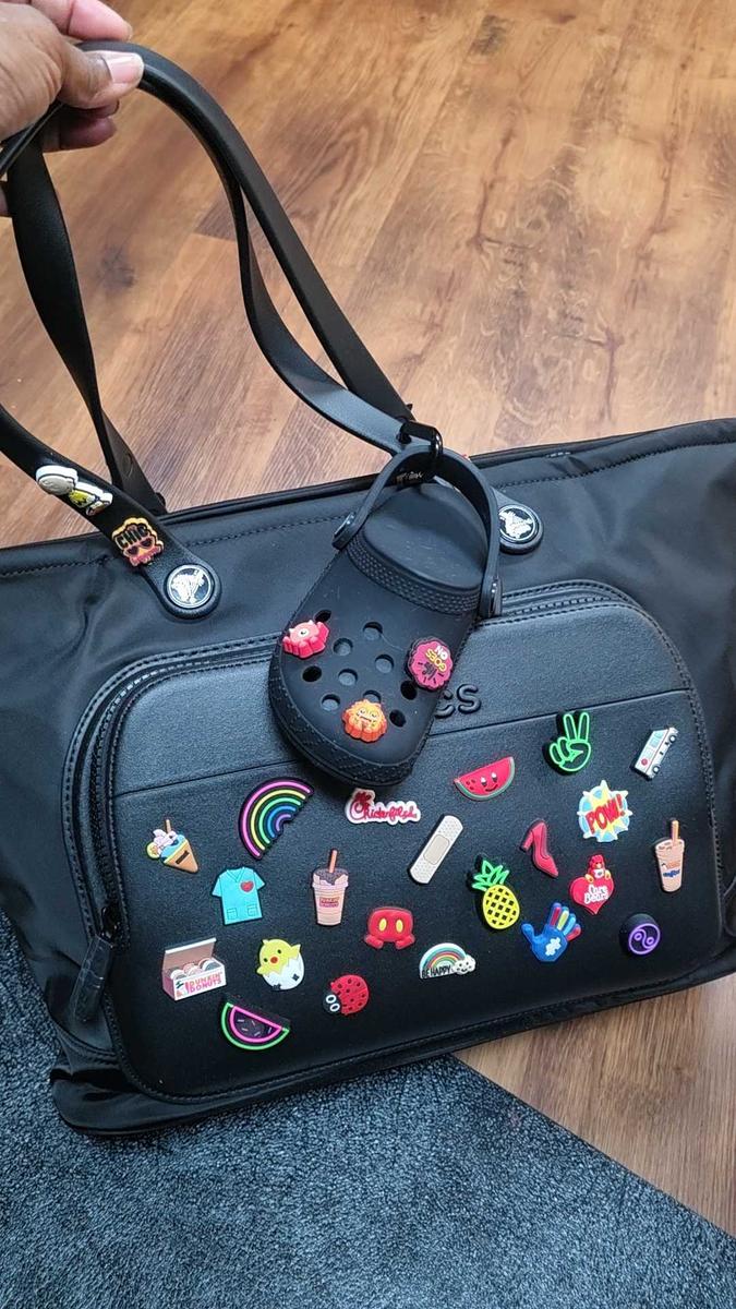 Item: Black Classic Clog Pouch, 1