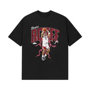 Darius Acuff Jr Arkansas Basketball T-Shirt – USA Basketball Graphic Tee for Fans Game Day College Sports Men's Tops
