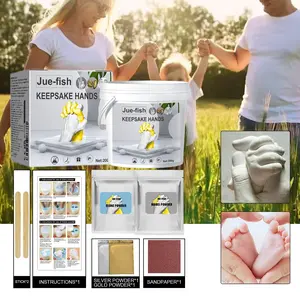 Hand Mold Powder Valentine's Day Anniversary Creative DIY Craft Model, Gift Model, Handmade Art Project