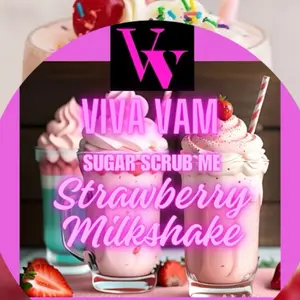 8 oz Strawberry Milkshake ( Sugar Scrub me)
