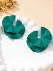 Women's Fashion Earrings, Dainty Fashion Jewelry, Simple Casual Style Dual Layer Maple Leaf Design Shape, Perfect for Daily Wear, Vacation, and Gifts