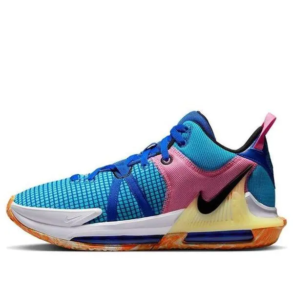 NEW Men's Sz 12-14 Nike LeBron Witness 7 Hyper Basketball Royal Pink DM1123-400