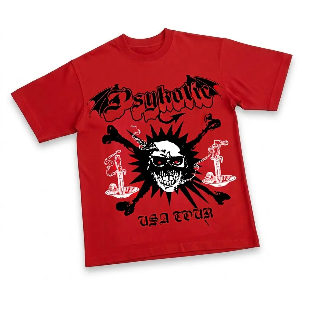 Osamason Ritual T-Shirt, Psykotic Tour Graphic Tee, Rapper Apparel, Music Concert Design, Cute Fan Gift Idea, Top