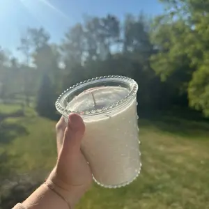 Large White Oak and Vanilla Scented Candle