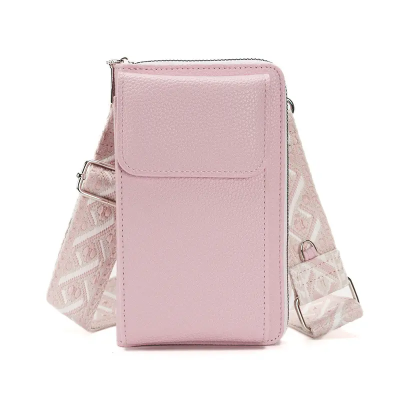 Pink phone bag