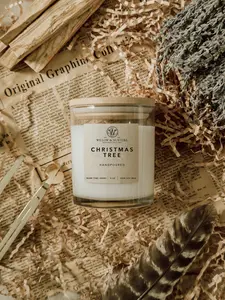 White Birch Hand-Poured Soy Candle | Non-Toxic, Fresh Pine Scent