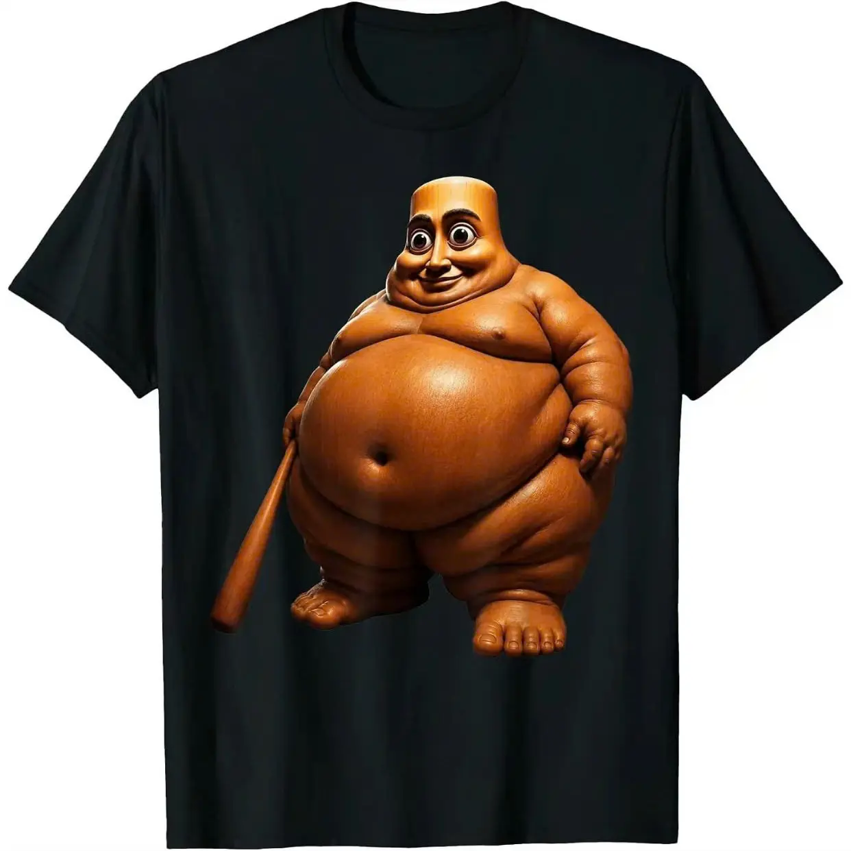 Comfort Colors Fat Tung tung tung Sahur Shirt and Sweatshirt - Brainrot Fans Tee