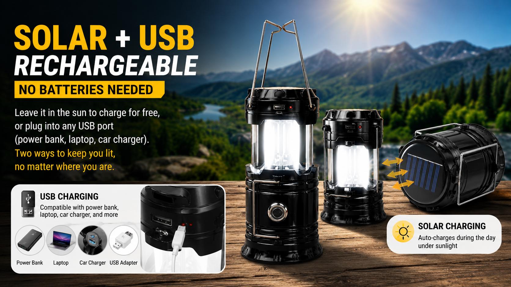 【TikTok Top Seller】4–8 Pack Collapsible LED Lanterns – Lightweight Waterproof Solar & USB Rechargeable Emergency Lanterns for Memorial Day Sale, Father’s Day Gift, Power Outages, Outdoor Camping, Hurricane Preparedness & Survival Gear 【TikTok Top Seller】4–8 Pack Collapsible LED Lanterns – Lightweight Waterproof Solar & USB Rechargeable Emergency Lanterns for Memorial Day Sale, Father’s Day Gift, Power Outages, Outdoor Camping, Hurricane Preparedness & Survival Gear