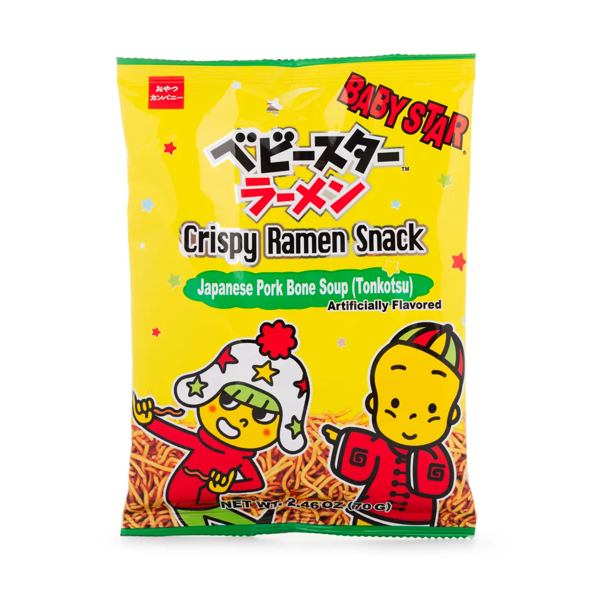 Baby Star Ramen Snack Tonkotsu Flavor 70 g