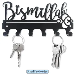 Wall Mounted Key Holder, Wall Mountable, Country Simple-Style Key Holder, Key Holder for Home, Hallway, Bedroom, Office, Decoration Items, Key Hook