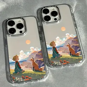The Boy And The Fox For IPhone 17 PRO MAX And IPhone 16 15 14 13 12 11 PRO MAX PLUS And IPhone 16E 17 AIR Series Mobile Phone Case, Shock Absorption, Non-Slip, High-Quality Unisex Protection In TPU