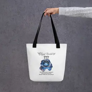 Angelic Collection/Angelic - Tote Bag/Angel Number 777 Message and Graphics