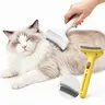 Pet Grooming Tool for Dogs & Cats, Deshedding Comb, Pet Hair Remover, Fur Removal Brush, Dematting Comb for Long Short Hair & Daily Coat Care