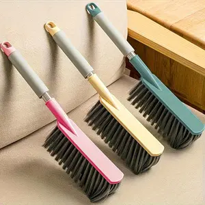 Bed Brush, 1 Count Household Bed & Sofa Cleaning Tool, Bedroom Soft Hair Small Broom, Dust Removal Brush, Broom, Home Cleaning Tool, Cleaning Supplies