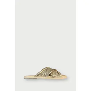 Jolin Woven Leather Sandal