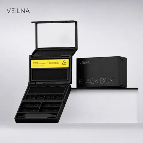 VEILNA Black Box - Sleek and Modern Design for Organizing and Storing Items