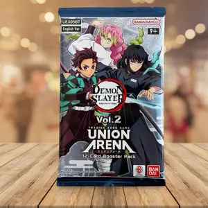 Union arena Demon slayer Vol.2 booster pack English (Live Rip)