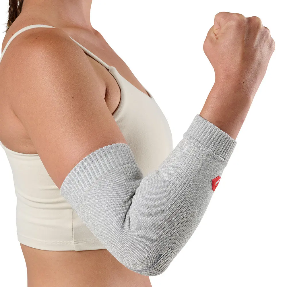 MCDAVID Graphene Infused Bamboo Knit Elbow Sleeve - Sports Arm Compression for Pain Reduction, All-Day Comfort, and Recovery, Arm Compression Sleeves, Sports Sleeve