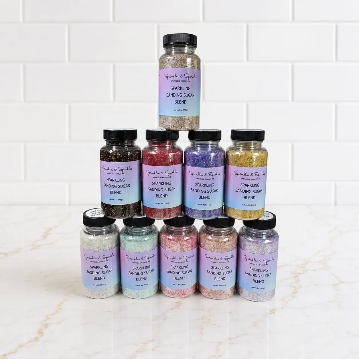 Sparkling Sanding Sugar by Sprinkles & Sparkles BB - The Whole Collection