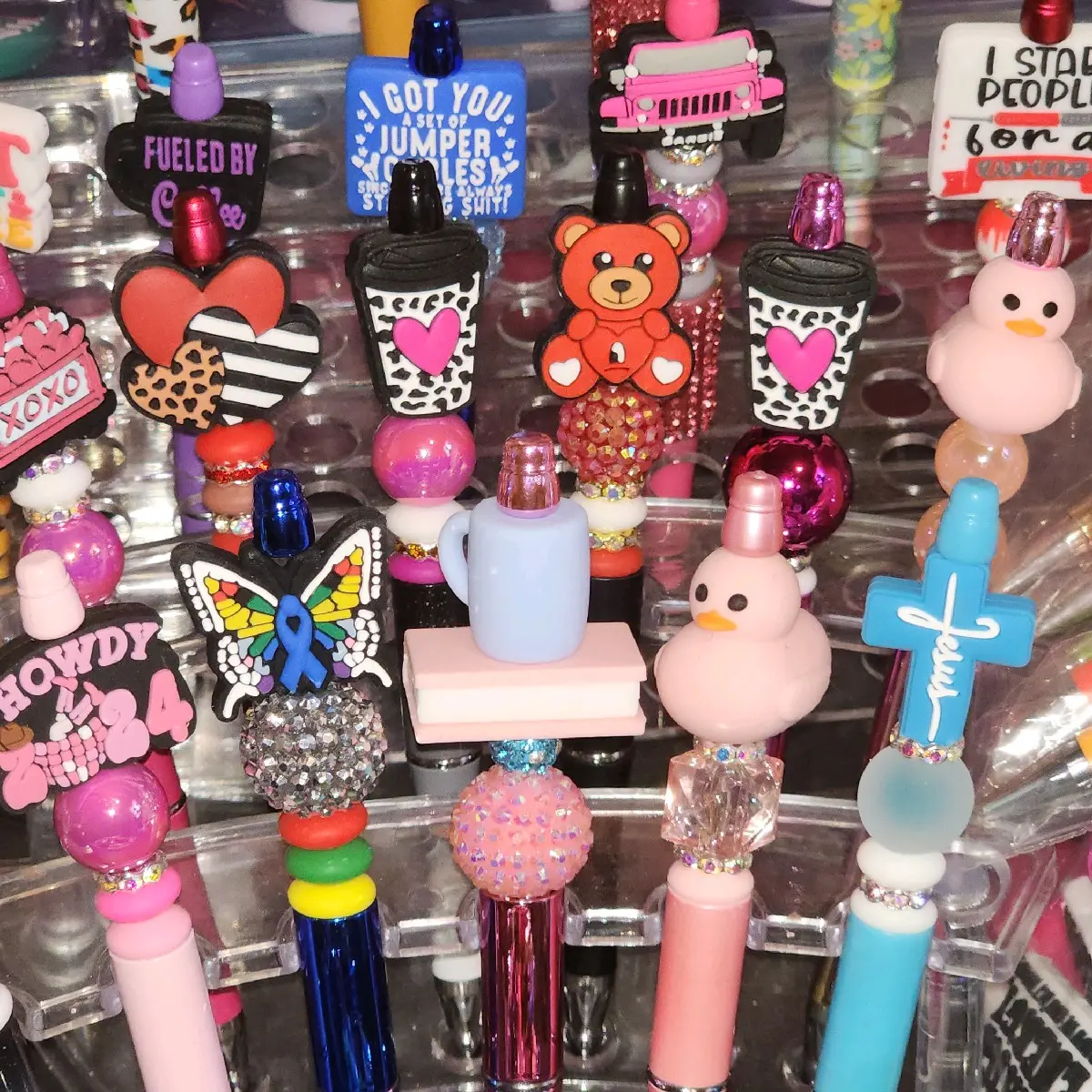 Pre-made Beaded Pens Pre-made Beaded Pens