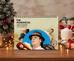 Tim Robinson 2026 Wall Calendar, New Year Calendar and Planner: Unique Valentine's Day Gift, Office Calendar Gift, Family Holiday Gift Idea