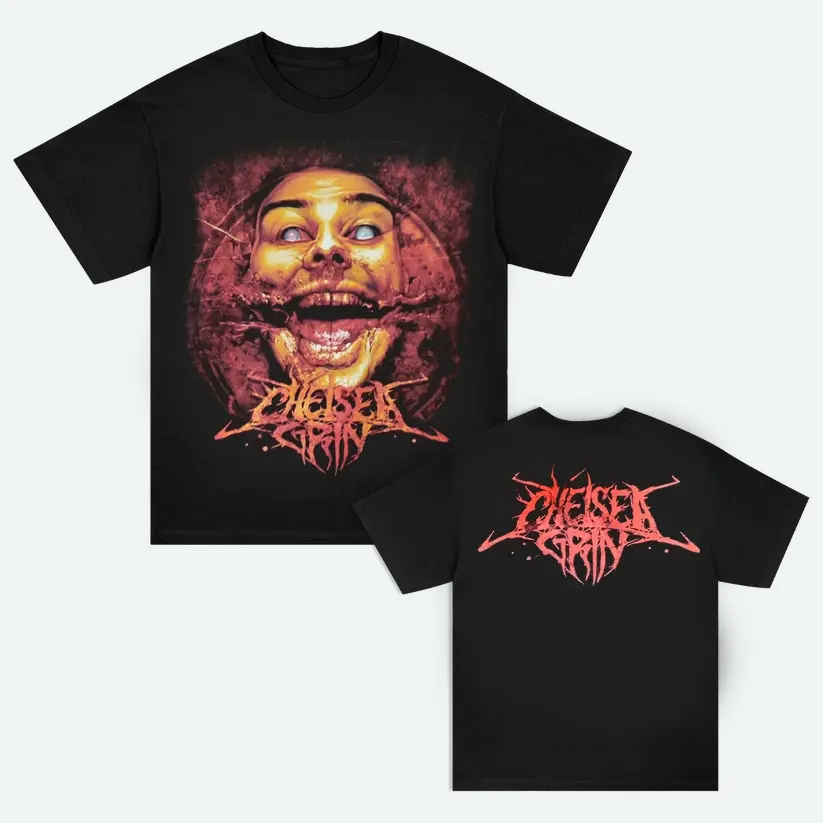Chelsea Grin Band Double-Sided Singer Graphic Tee – Front & Back Print Shirt