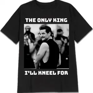 pedro pascal daddy tribute Tshirt, The Only King I'll Kneel For