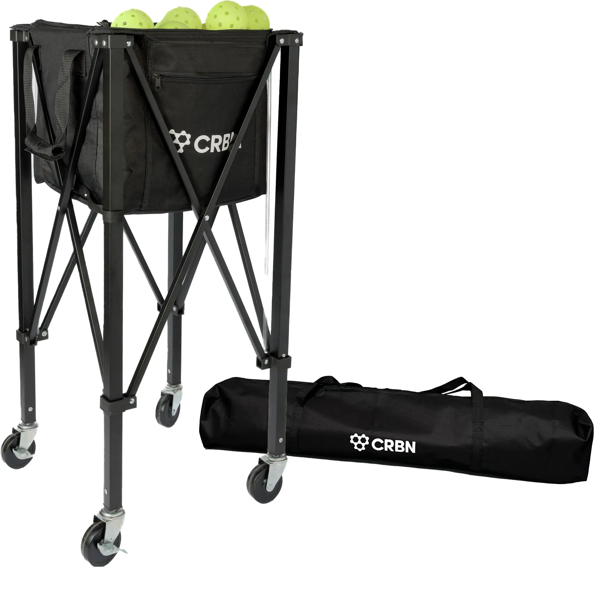 CRBN Ball Hopper for Outdoor Pickleball - Perfect for Pickleball Players