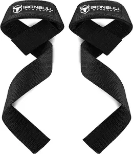 Lifting Straps (1 Pair) - Wrist Straps for Weightlifting - Lifting Straps Gym for Deadlift - Weight Lifting Straps for Weight Training - Gym Straps for Workout, Powerlifting, Strength Training and Bodybuilding - For Men and Women