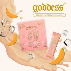 Goddess Supplements - Honeydew Collagen Drink - Hyaluronic Acid - Glutathione - Skin Care - Hair & Nail Care - Gluten Free