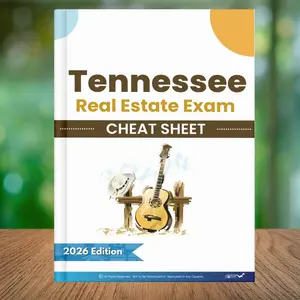 Tennessee Real Estate Exam Cheat Sheet – State-Specific Supplement (10-Page Saddle Stitch) Tennessee Real Estate Commission (TREC) Rules