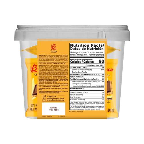 Choco Biscuit Cookies – Crispy Chocolate-Covered Biscuits, Individually Wrapped for Snacking, Dessert, and Lunch Boxes, 15.2 oz (Pack of 24)