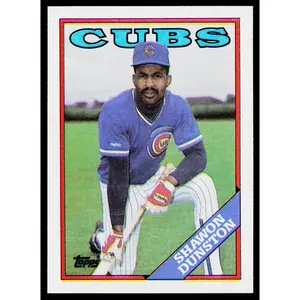 Shawon Dunston 1988 Topps #695 Chicago Cubs