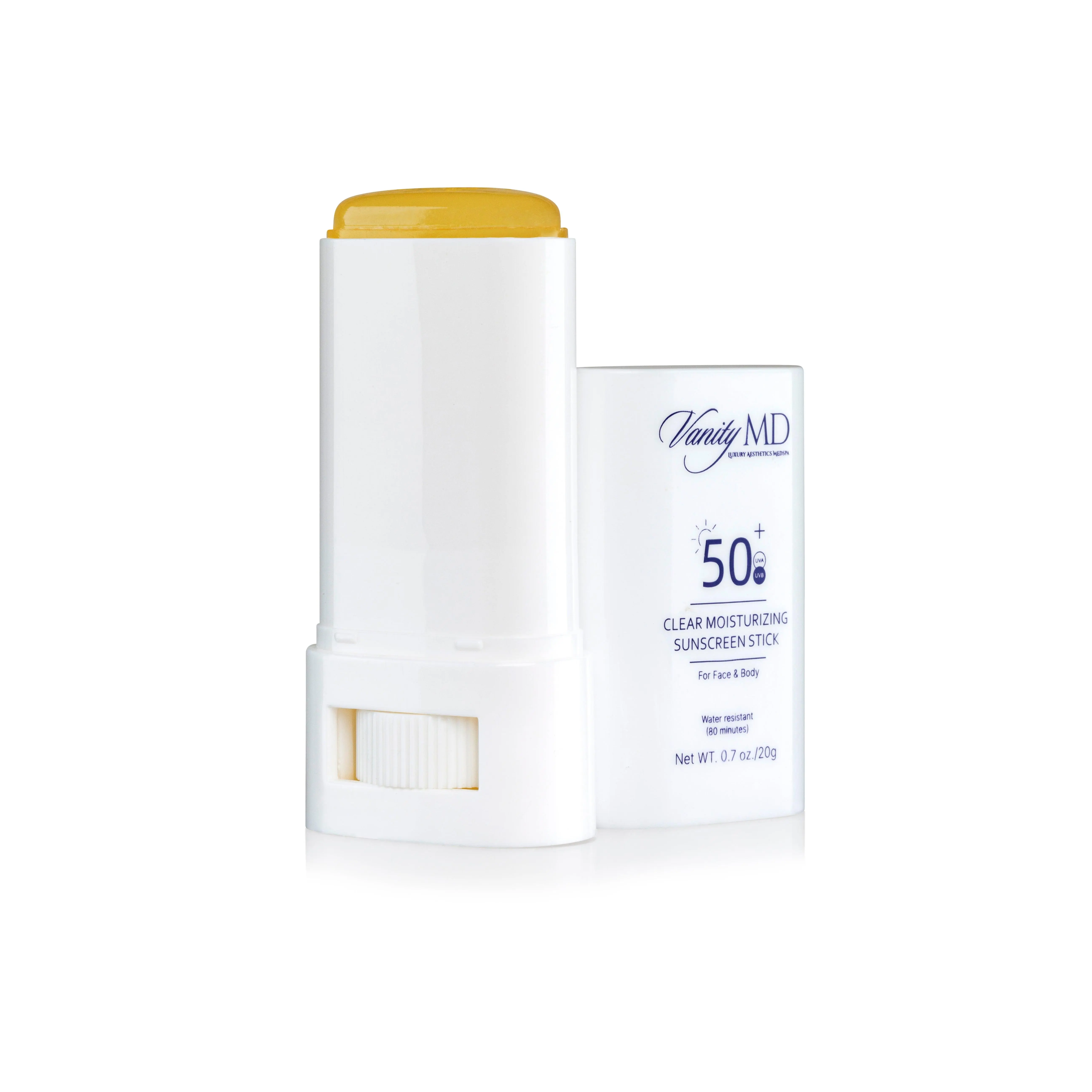 VanityMD Moisturizing SPF 50+ Clear Sunscreen Stick for All Skin Tones