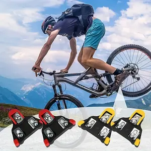 Locking Shoe Cleats to Pedals, Road Pedal Cleats, Cycling Shoe Cleats, Road Bike Shoe Accessories, Lock Plates, Equipment for Locking Shoe Cleats to Pedals