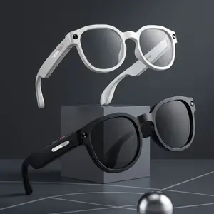 Ai Multifunctional Smart Glasses, 200w HD Camera Real-Time Translation Photography, Anti-Shake 1080P Recording, Magnetic Charging, Chargeable, Long-Lasting Battery, Smart Eyewear