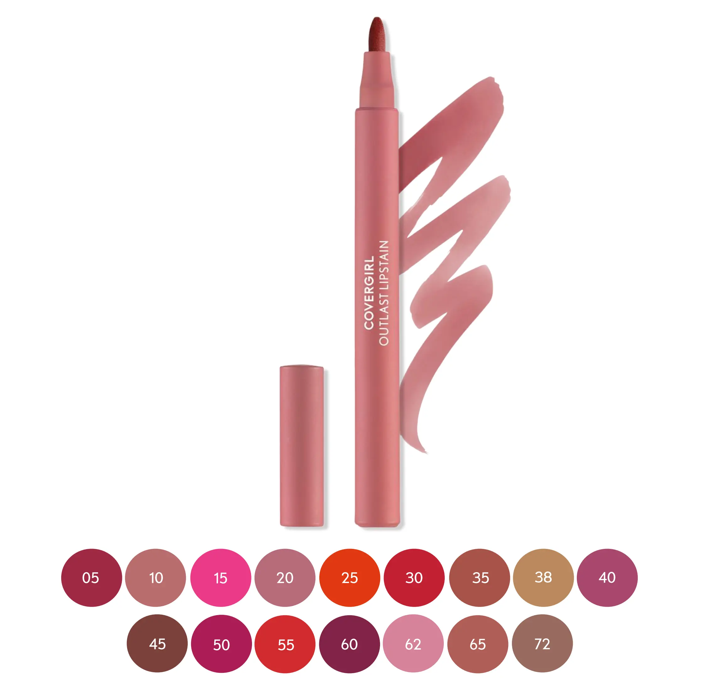 COVERGIRL Outlast Lipstain, Transfer-Proof Lightweight Lipstain & Lip Liner with Precision Pen Tip