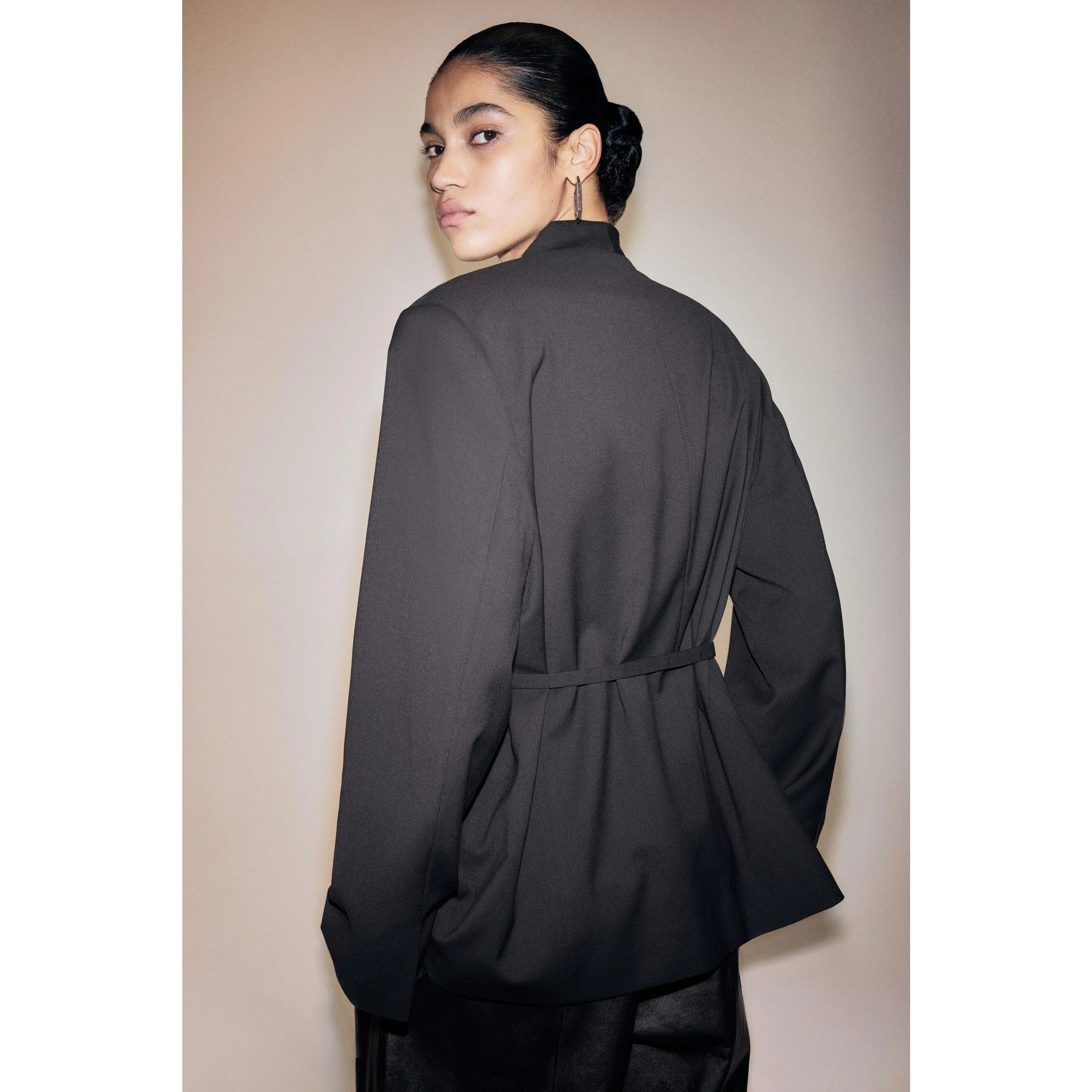 H&M Belted blazer